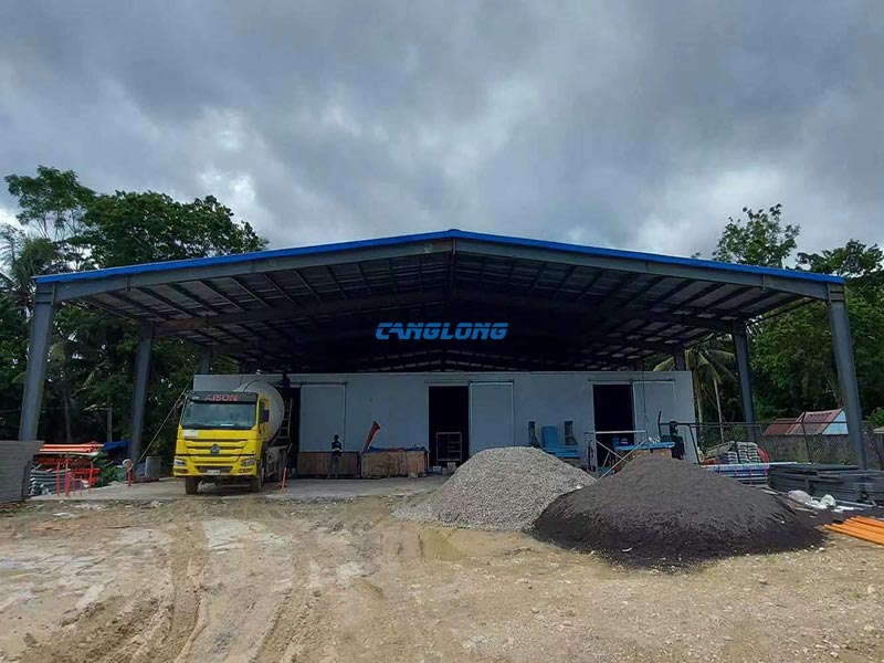Philippine steel structure cold storage shed