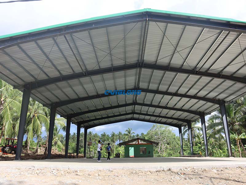 Philippines prefabricated warehouse shed