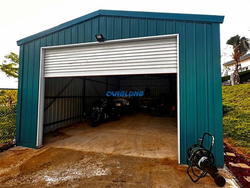 Guam small metal garage