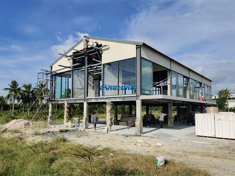 Thailand steel structure house