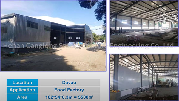 Some steel structure building projects in the Philippines