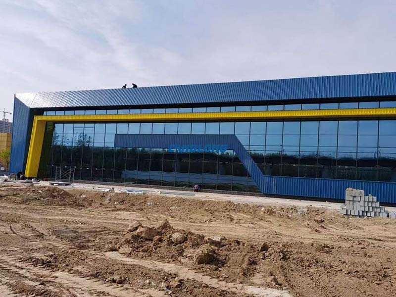 Macedonian industrial factory building