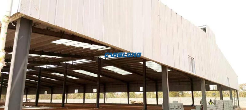 prefabricated factory shed