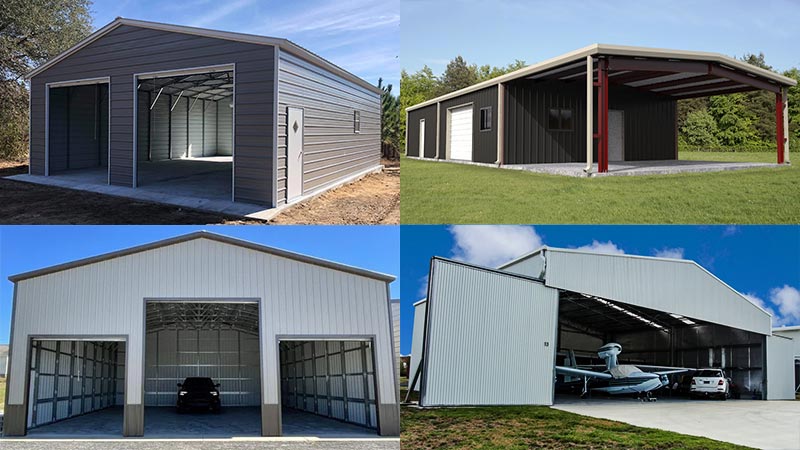 Metal Garage & Hangar