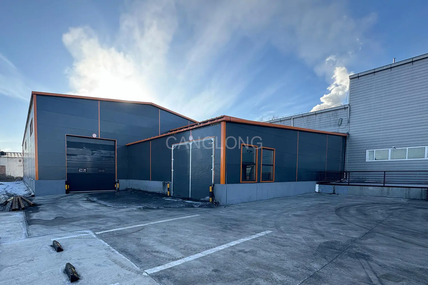 Mongolia Steel Structure Workshop Building