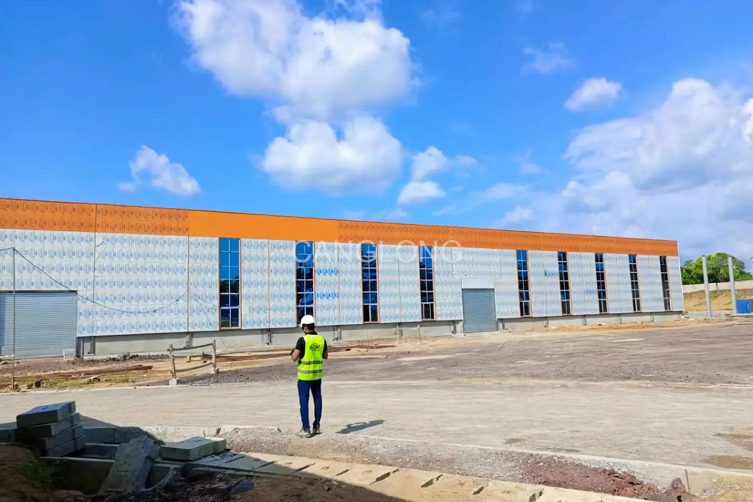 Cameroon Steel Structure Industrial Plant