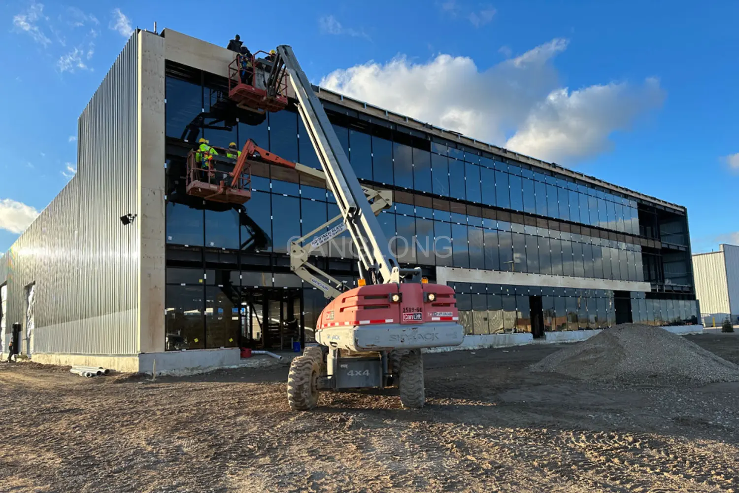 Canadian Steel Structure Glass Factory
