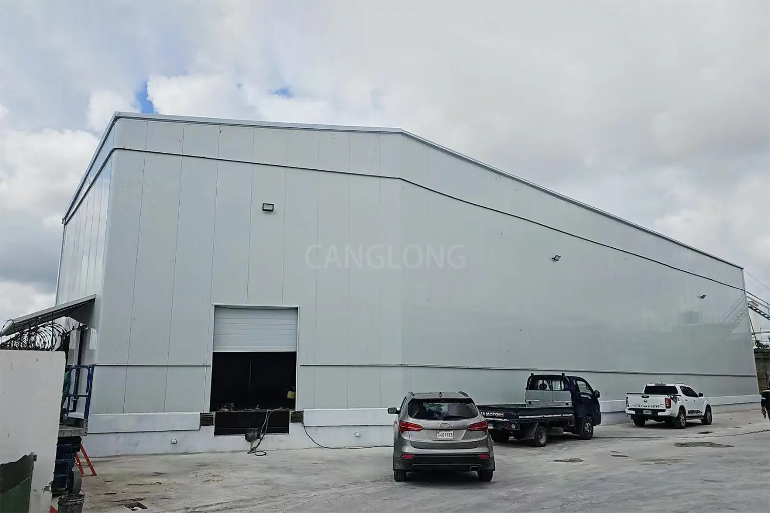 Dominican Steel Structure Cold Storage Warehouse