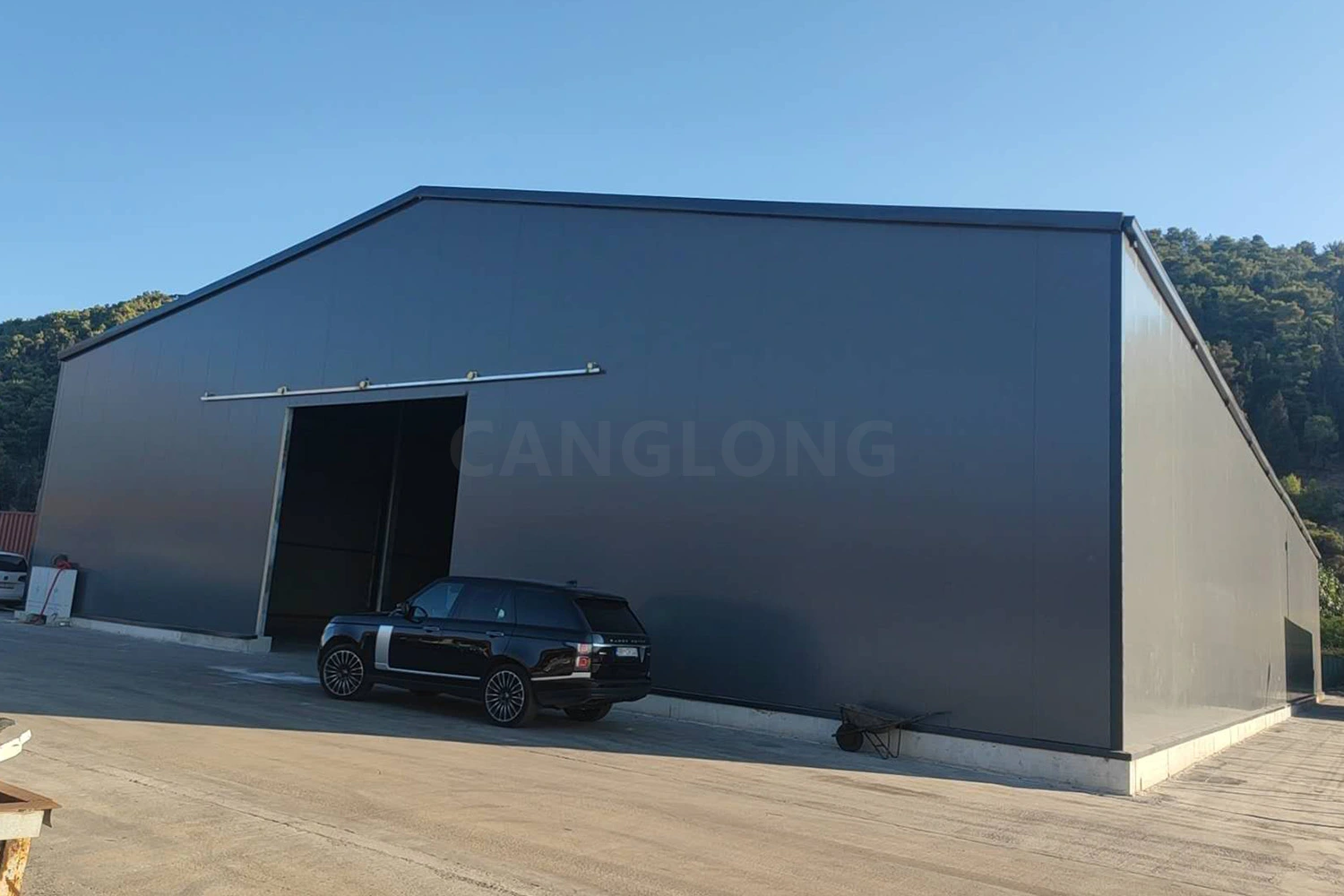 Montenegro Galvanized Steel Structure Workshop