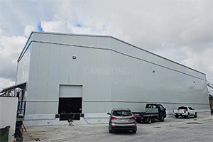 Dominican Steel Structure Cold Storage Warehouse
