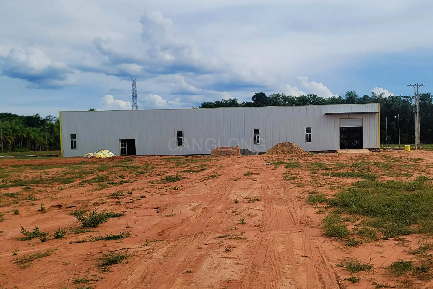 Paraguay Prefab Metal Structure Water Plant