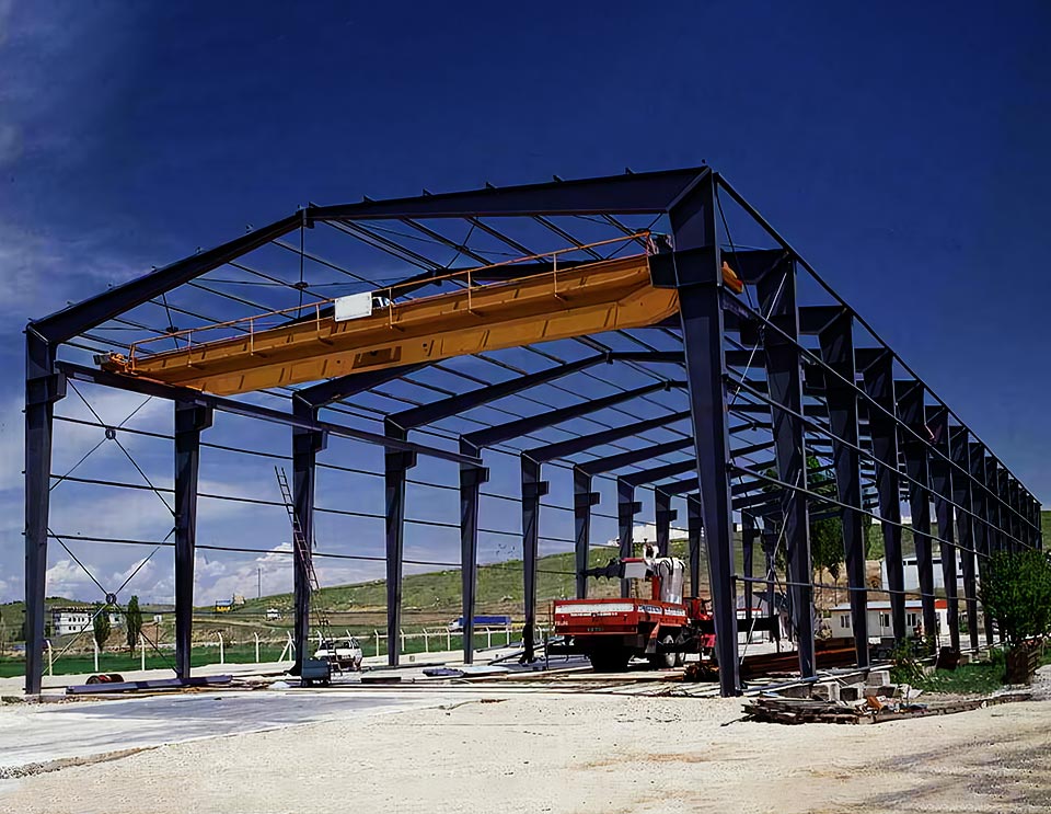 Portal Steel Structure Workshop Building